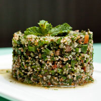 Birdseed and Rabbit food blended into one.